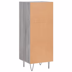 vidaXL Sideboard Storage Cabinet Cupboard Side Cabinet White Engineered Wood - grey sonoma - Additional view 7