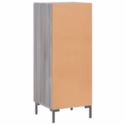 vidaXL Sideboard Storage Cabinet Cupboard Side Cabinet White Engineered Wood - grey sonoma - Additional view 7