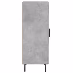 vidaXL Sideboard Storage Cabinet Cupboard Side Cabinet White Engineered Wood - concrete grey - Additional view 6