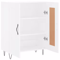 vidaXL Sideboard Storage Cabinet Side Cabinet Concrete Grey Engineered Wood - white - Additional view 5
