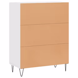 vidaXL Sideboard Storage Cabinet Side Cabinet Concrete Grey Engineered Wood - white - Additional view 7
