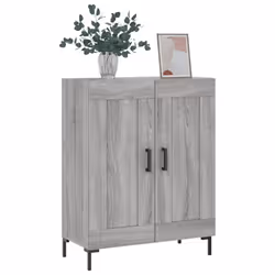 vidaXL Sideboard Storage Cupboard Side Cabinet Grey Sonoma Engineered Wood