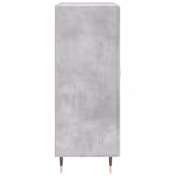 vidaXL Sideboard Storage Side Cabinet Cupboard Smoked Oak Engineered Wood - concrete grey - Additional view 6