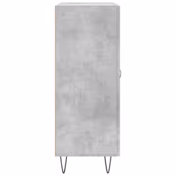 vidaXL Sideboard Storage Cabinet Side Cabinet Cupboard Black Engineered Wood - concrete grey - Additional view 6