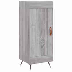 vidaXL Sideboard Storage Cabinet Side Cabinet Cupboard White Engineered Wood - grey sonoma