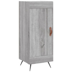 vidaXL Sideboard Storage Cabinet Side Cabinet Cupboard White Engineered Wood - grey sonoma
