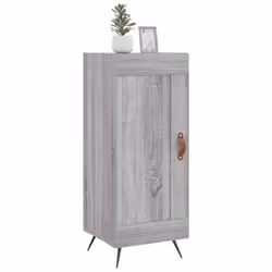 vidaXL Sideboard Storage Cabinet Side Cabinet Cupboard White Engineered Wood - grey sonoma
