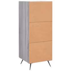 vidaXL Sideboard Storage Cabinet Side Cabinet Cupboard White Engineered Wood - grey sonoma - Additional view 7