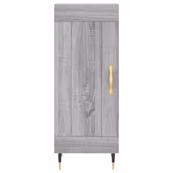 vidaXL Sideboard Cabinet Storage Cabinet Cupboard Smoked Oak Engineered Wood - grey sonoma - Additional view 4