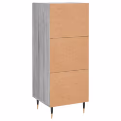 vidaXL Sideboard Cabinet Storage Cabinet Cupboard Smoked Oak Engineered Wood - grey sonoma - Additional view 7