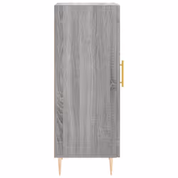 vidaXL Sideboard Storage Cabinet Side Cabinet Cupboard White Engineered Wood - grey sonoma - Additional view 6