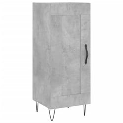 vidaXL Sideboard Storage Cabinet Side Cabinet Cupboard White Engineered Wood - concrete grey
