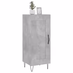vidaXL Sideboard Storage Cabinet Side Cabinet Cupboard White Engineered Wood - concrete grey