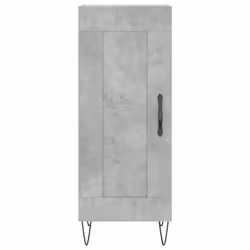 vidaXL Sideboard Storage Cabinet Side Cabinet Cupboard White Engineered Wood - concrete grey - Additional view 4