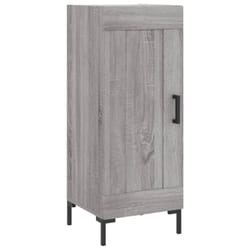 vidaXL Sideboard Storage Cabinet Side Cabinet Cupboard White Engineered Wood - grey sonoma