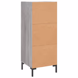 vidaXL Sideboard Storage Cabinet Side Cabinet Cupboard White Engineered Wood - grey sonoma - Additional view 7