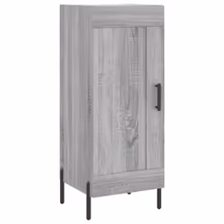 vidaXL Sideboard Storage Side Cabinet Cupboard Sonoma Oak Engineered Wood - grey sonoma