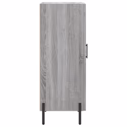 vidaXL Sideboard Storage Side Cabinet Cupboard Sonoma Oak Engineered Wood - grey sonoma - Additional view 4