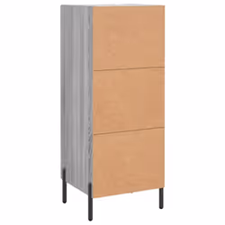vidaXL Sideboard Storage Side Cabinet Cupboard Sonoma Oak Engineered Wood - grey sonoma - Additional view 5