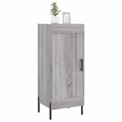 vidaXL Sideboard Storage Side Cabinet Cupboard Sonoma Oak Engineered Wood - grey sonoma - Additional view 8