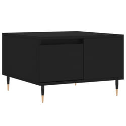 vidaXL Coffee Table Side Table Telephone Table Couch Table Engineered Wood - black
