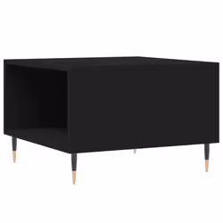 vidaXL Coffee Table Side Table Telephone Table Couch Table Engineered Wood - black - Additional view 7