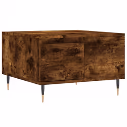 vidaXL Coffee Table Side Table Telephone Table Couch Table Engineered Wood - smoked oak
