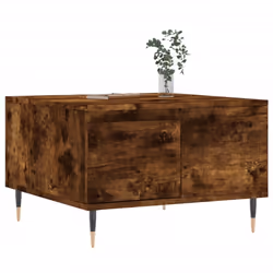 vidaXL Coffee Table Side Table Telephone Table Couch Table Engineered Wood - smoked oak