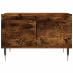 vidaXL Coffee Table Side Table Telephone Table Couch Table Engineered Wood - smoked oak - Additional view 4