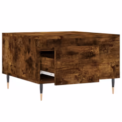 vidaXL Coffee Table Side Table Telephone Table Couch Table Engineered Wood - smoked oak - Additional view 5