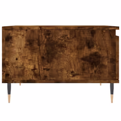 vidaXL Coffee Table Side Table Telephone Table Couch Table Engineered Wood - smoked oak - Additional view 6