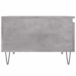 vidaXL Coffee Table Side Table Sofa Couch Tea Table White Engineered Wood - concrete grey - Additional view 6