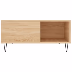vidaXL Coffee Table Side Table Sofa Couch Table Sonoma Oak Engineered Wood - sonoma oak - Additional view 4