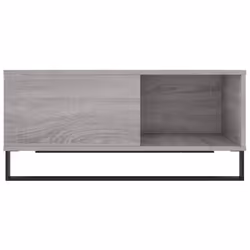 vidaXL Coffee Table Side Table Sofa Couch Tea Table White Engineered Wood - grey sonoma - Additional view 4