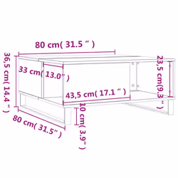 VidaXL 830795 coffee/side/end table - Additional view 8