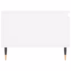 vidaXL Coffee Table Side Table Sofa Couch Table Smoked Oak Engineered Wood - white - Additional view 6