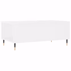 vidaXL Coffee Table Side Table Sofa Couch Table Smoked Oak Engineered Wood - white - Additional view 7