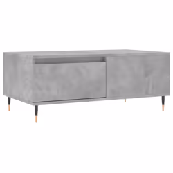 vidaXL Coffee Table Side Table Sofa Couch Table Smoked Oak Engineered Wood - concrete grey