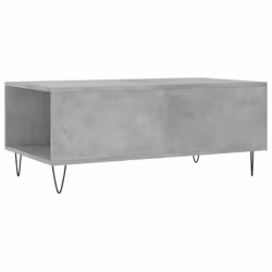 vidaXL Coffee Table Side Table Sofa Couch Table Brown Oak Engineered Wood - concrete grey - Additional view 7