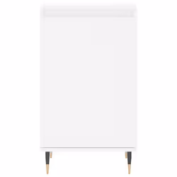 vidaXL Sideboard Storage Cabinet Cupboard Side Cabinet White Engineered Wood - white, 2 pcs - Additional view 5
