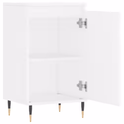 vidaXL Sideboard Storage Cabinet Cupboard Side Cabinet White Engineered Wood - white, 2 pcs - Additional view 6
