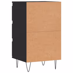 vidaXL Sideboard Storage Cabinet Cupboard Side Cabinet Black Engineered Wood - Additional view 7