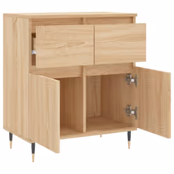 vidaXL Sideboard Storage Side Cabinet Cupboard Sonoma Oak Engineered Wood - Additional view 5
