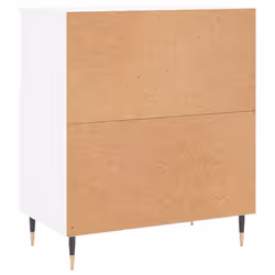 vidaXL Sideboard Storage Cabinet Cupboard Side Cabinet White Engineered Wood - Additional view 7