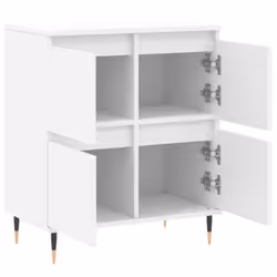 vidaXL Sideboard Storage Side Cabinet Cupboard Grey Sonoma Engineered Wood - white - Additional view 5