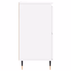 vidaXL Sideboard Storage Side Cabinet Cupboard Grey Sonoma Engineered Wood - white - Additional view 6