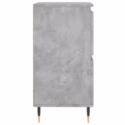 vidaXL Sideboard Storage Side Cabinet Cupboard Grey Sonoma Engineered Wood - concrete grey - Additional view 6