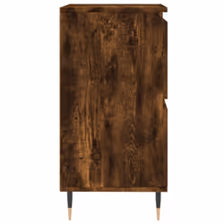 vidaXL Sideboard Storage Side Cabinet Cupboard Grey Sonoma Engineered Wood - smoked oak - Additional view 6
