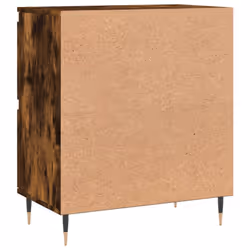 vidaXL Sideboard Storage Side Cabinet Cupboard Grey Sonoma Engineered Wood - smoked oak - Additional view 7