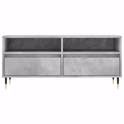 vidaXL TV Cabinet TV Unit Media Cabinet TV Stand Concrete Grey Engineered Wood - Additional view 4